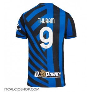 Inter Milan Marcus Thuram #9 Prima Maglia 2024-25 Manica Corta